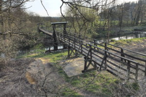 Hängebrücke um 2011